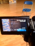 LCD viewfinder and interview chair‏