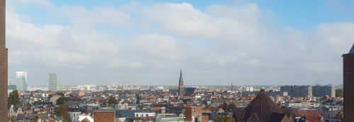 Antwerp City Skyline